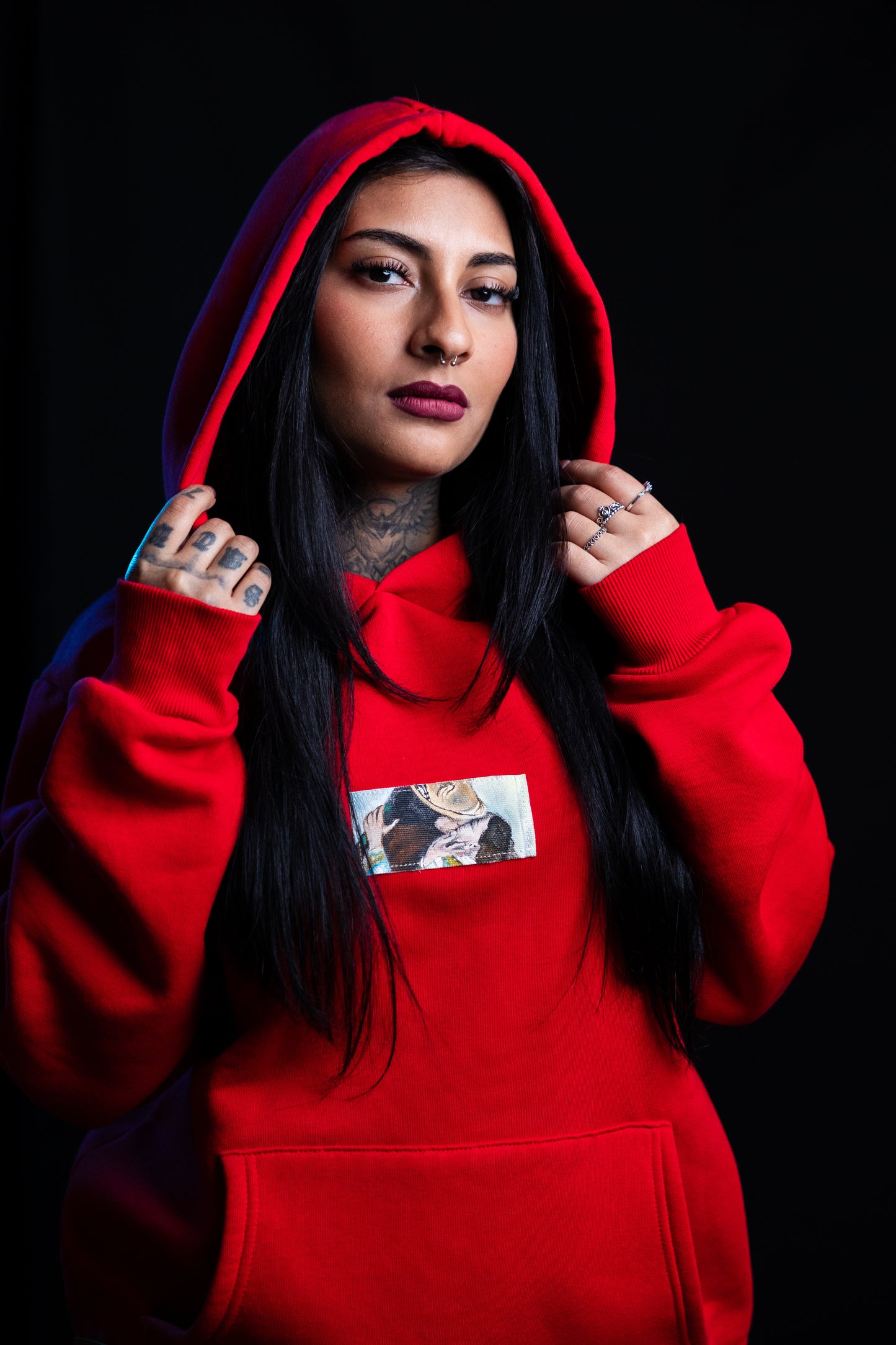 HOODIE RED 350 g/m² LUXURY Bacio 18/03/2025